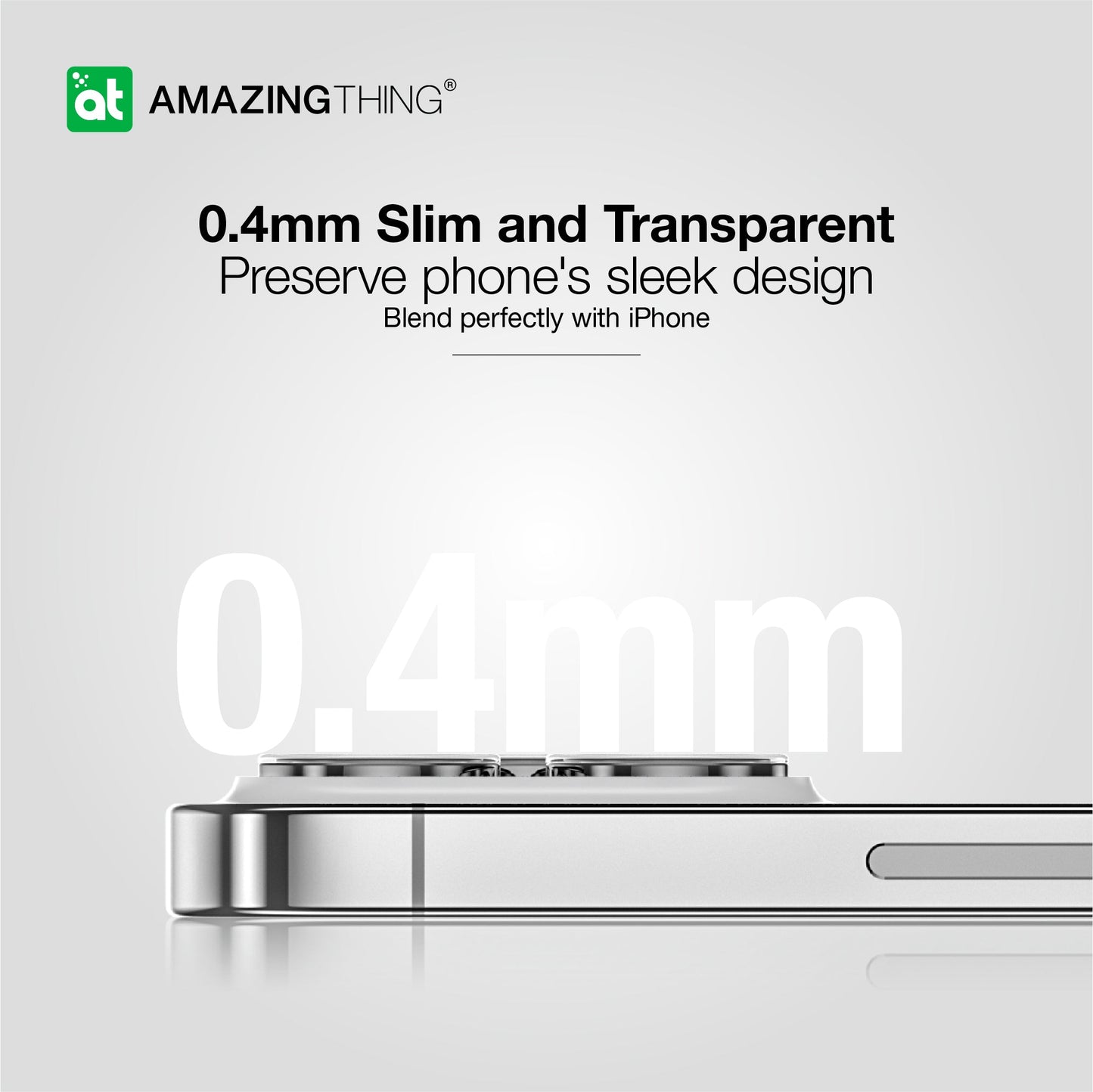 AR Lens Protector Full Clear for iPhone 15 Pro